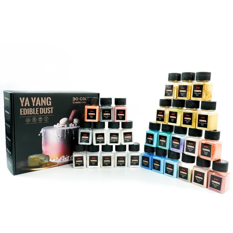 Hot Sale Food Luster Powder Edible Luster Dust Set for Macaron Cake Decoration Cake Powder Glitter