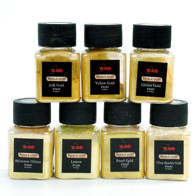 Hot Sale Food Luster Powder Edible Luster Dust Set for Macaron Cake Decoration Cake Powder Glitter