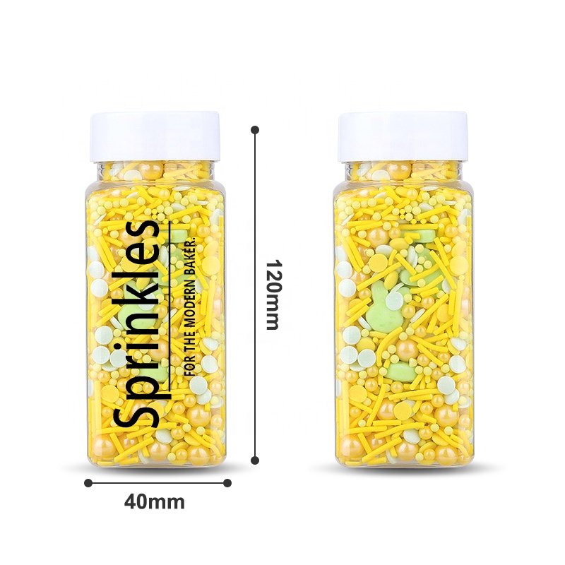 Kosher rabbit press candy edible Bakery Decoration Ingredient customized cake sprinkles for Easter bakery