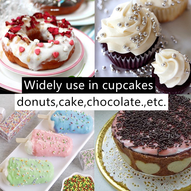 LOVEBAKERY Sweet Shape Wafer Sprinkles 2022 New Design Wholesale Confetti Bakery Ingredients Sprinkles Cake Decorations