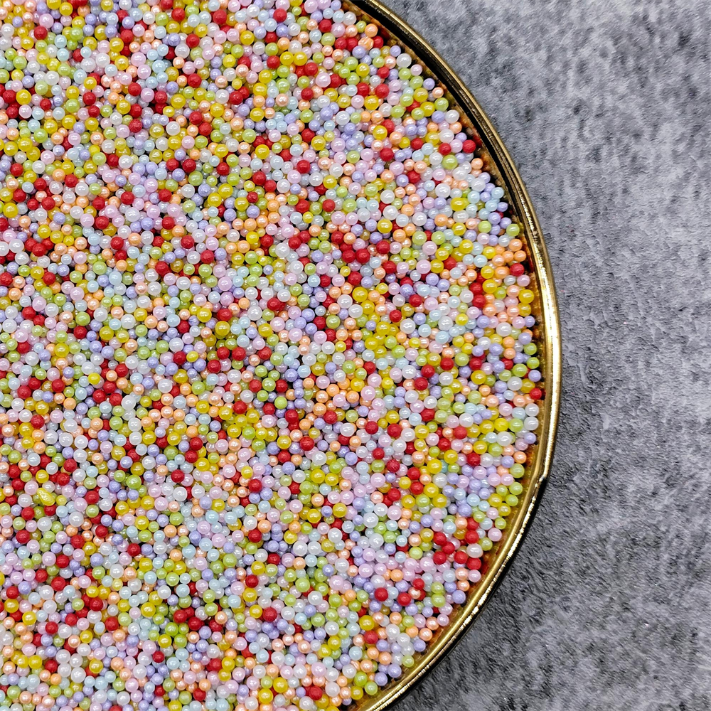 Bakery Decoration Sweet Edible Sprinkle Candy Mini Pearl Sugar for cake