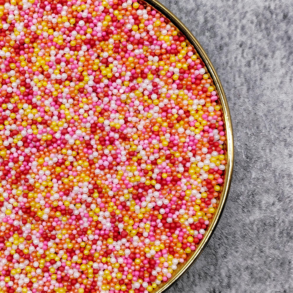 Bakery Decoration Sweet Edible Sprinkle Candy Mini Pearl Sugar for cake