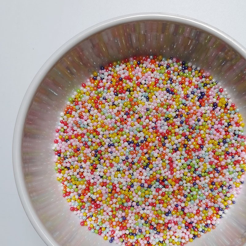 Mixed Sizes Cake Decoration Edible Sugar Pearls Sprinkles Manufacturer