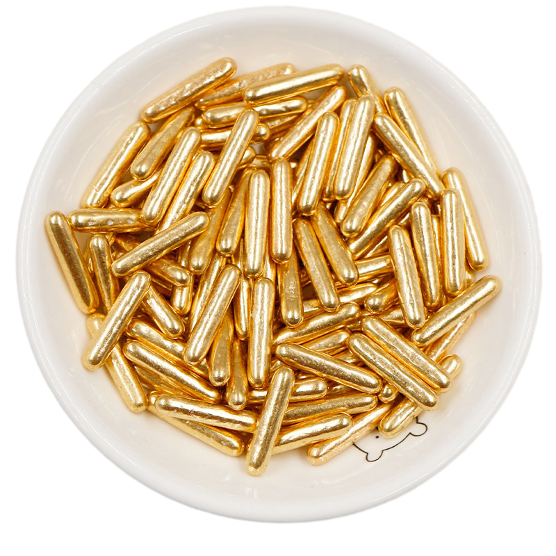 8mm edible gold sprinkles