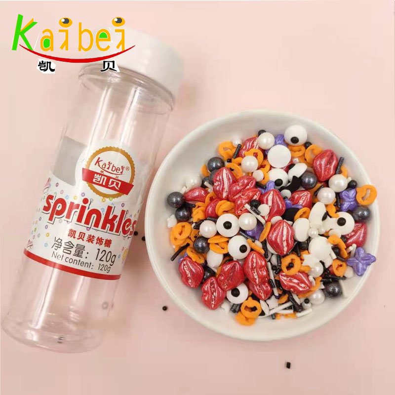 Halloween candy Mixed sprinkle cake decoration sweets edible cake sprinkles