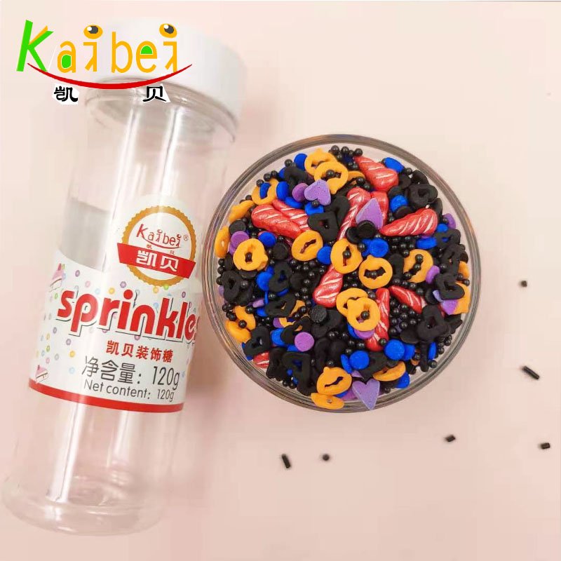 Halloween candy Mixed sprinkle cake decoration sweets edible cake sprinkles