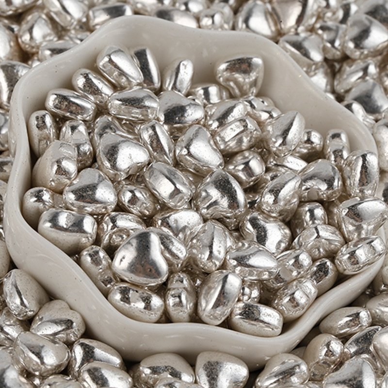 Silver Metallic Color Sprinkles
