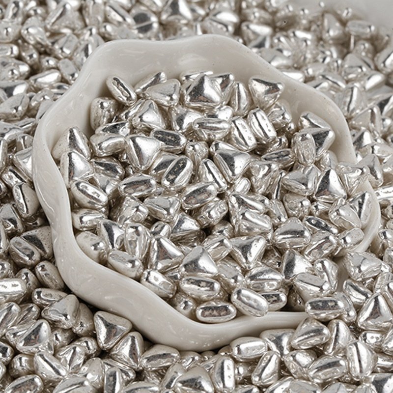 Silver Metallic Color Sprinkles