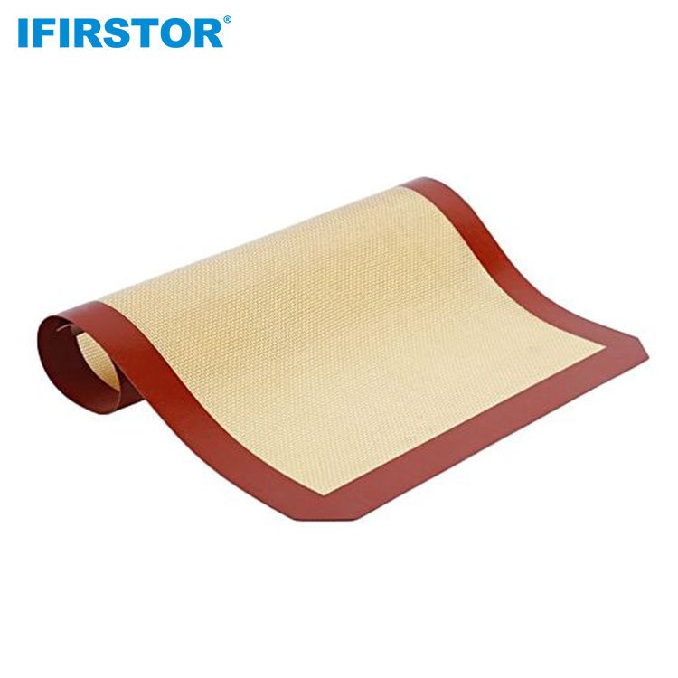 Manufacturer Private Label Customized Multi-Functional Non-Stick Fiberglass Cake Roll Mat Silicone Baking Mat