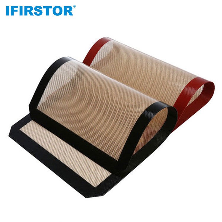 Manufacturer Private Label Customized Multi-Functional Non-Stick Fiberglass Cake Roll Mat Silicone Baking Mat
