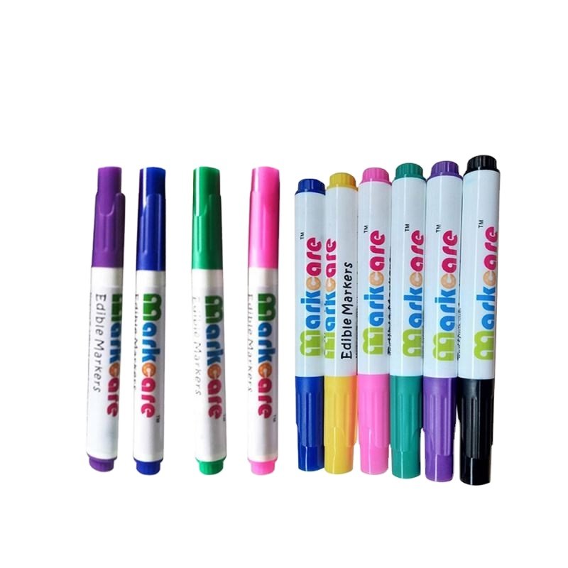 Food Grade Marker Pens For Cake decorations Edible Markers For bakery Tools Also Safe For Body Art Drawing