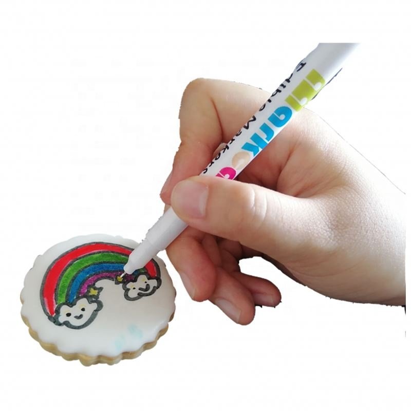 Food Grade Marker Pens For Cake decorations Edible Markers For bakery Tools Also Safe For Body Art Drawing