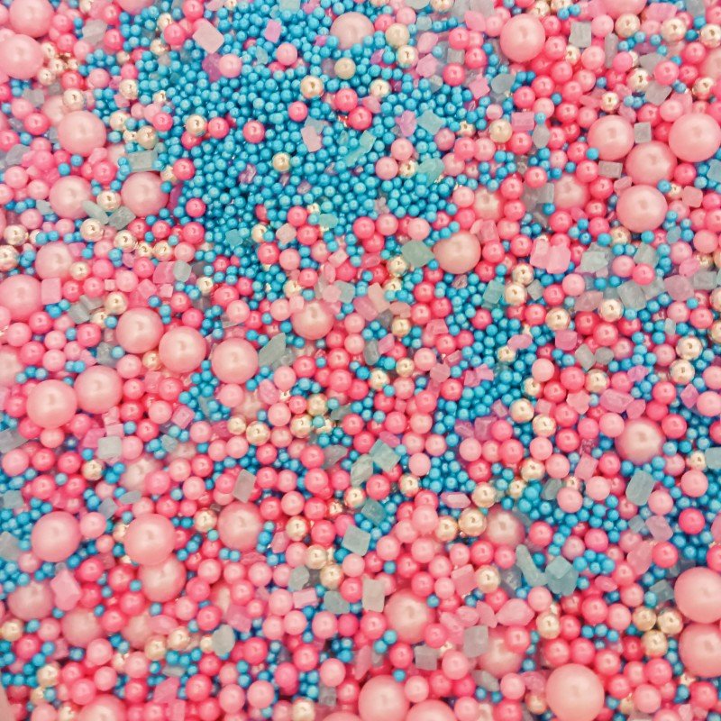 2mm Edible Cake Sprinkles Round cake Rainbow Sprinkles for Baking