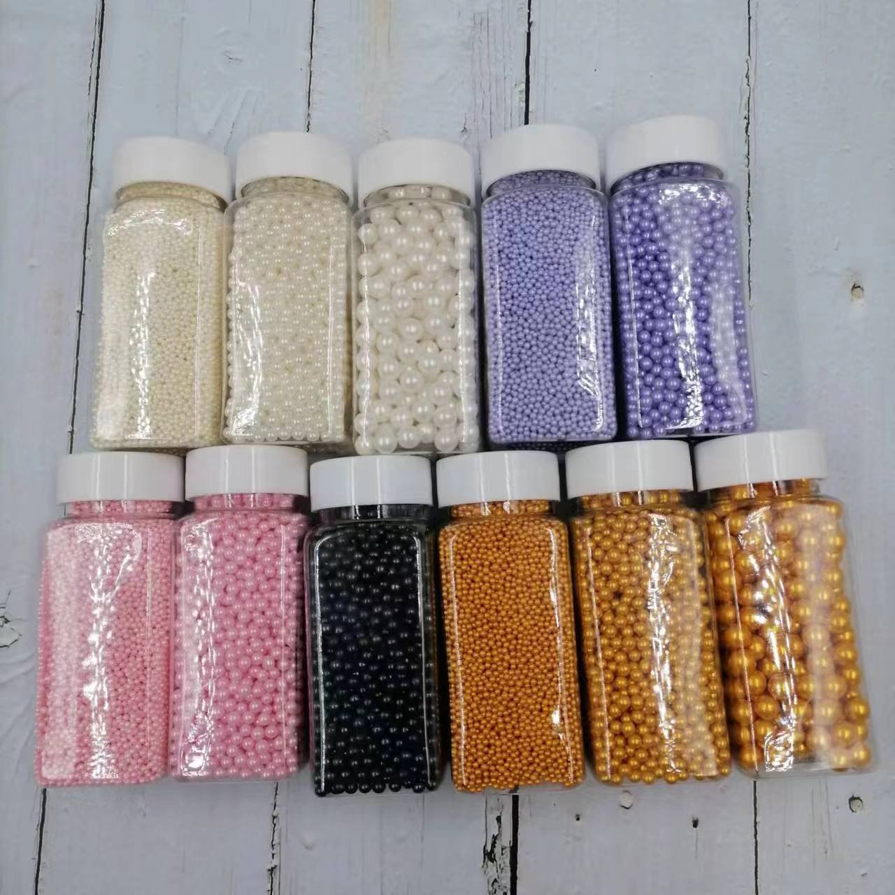 Solid Gold Sugar Ball Edible Cake Sprinkles Mixed Pearls Beads Food Coloring Bakery decoration ingredients Valentine's Day