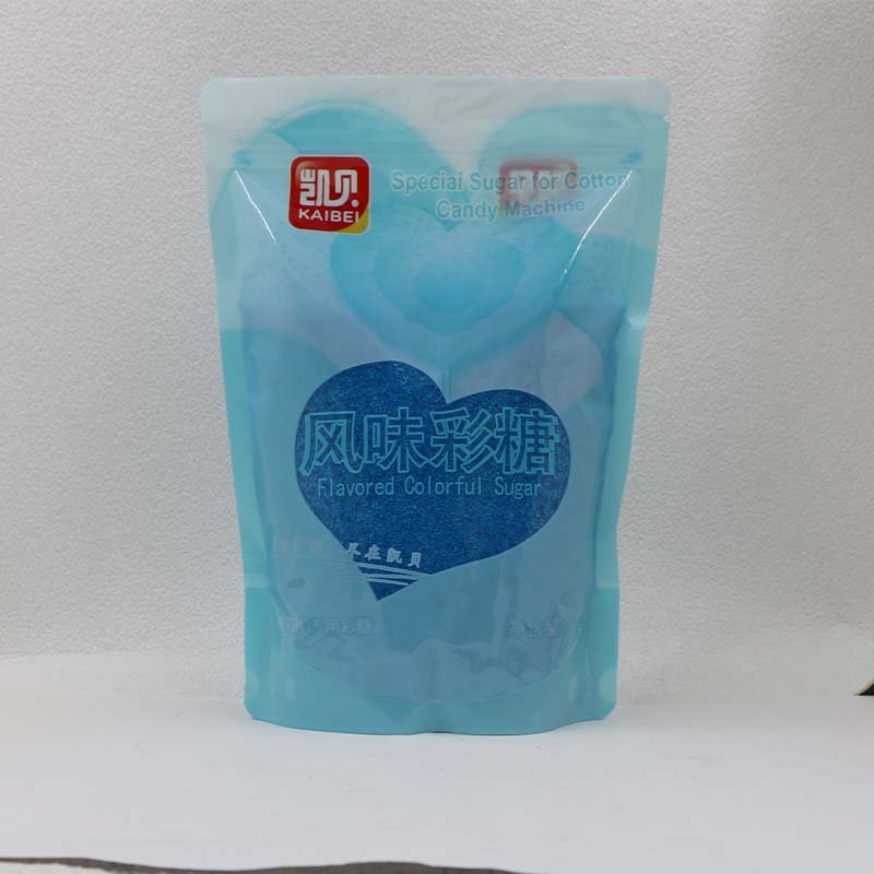 Cotton candy machine special raw materials color fruity sugar white sugar coarse color sand sugar Fruity marshmallows