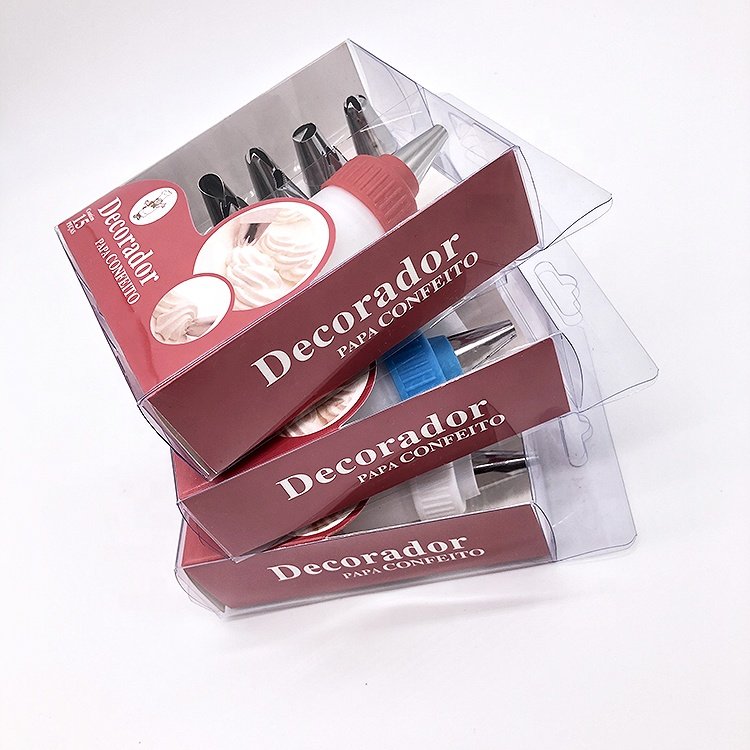 Kitchen Accessories 12 pcs Stainless Steel cake decorations supplies piping tips icing piping Pastry nozzles set With Pastry Bag