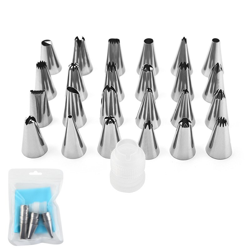 New Reposteria Supplies16pcs set icing piping bags nozzles Cake Bakery Ingredient Pastry Matching 8pcs Piping Nozzles Tips set
