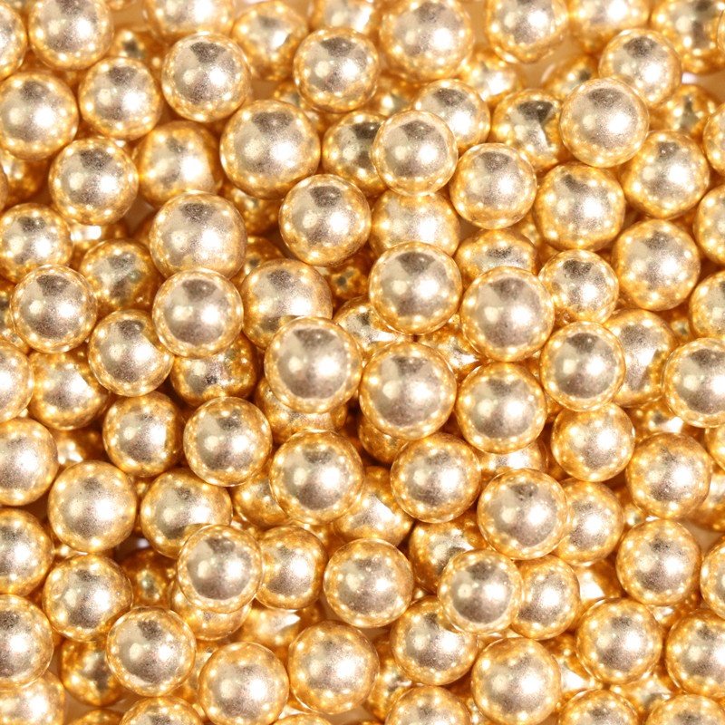 Wholesale Metallic Gold Sprinkles Candy for Cake Decoration