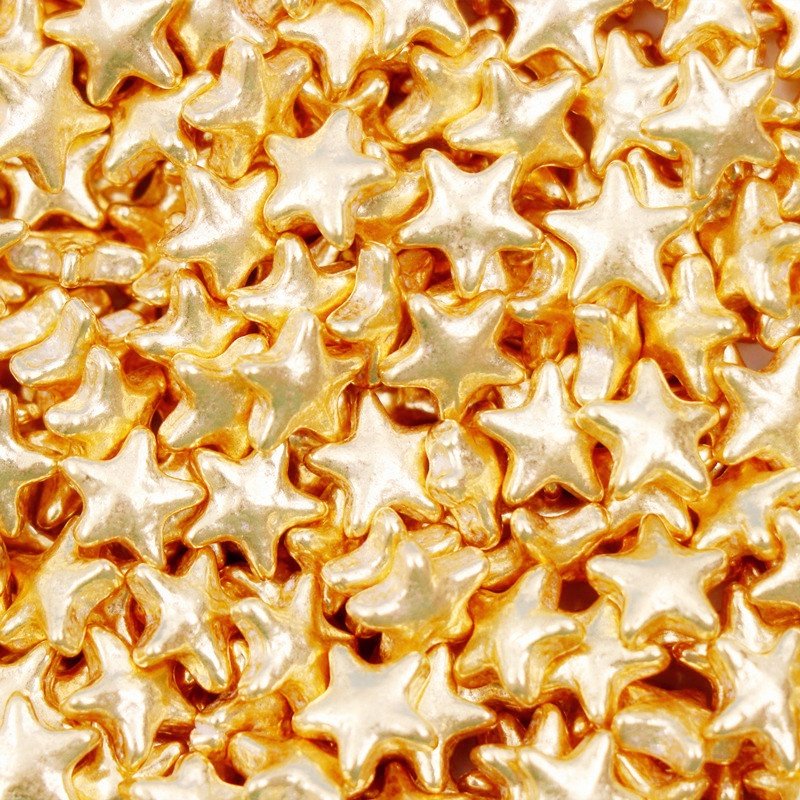 Wholesale Metallic Gold Sprinkles Candy for Cake Decoration