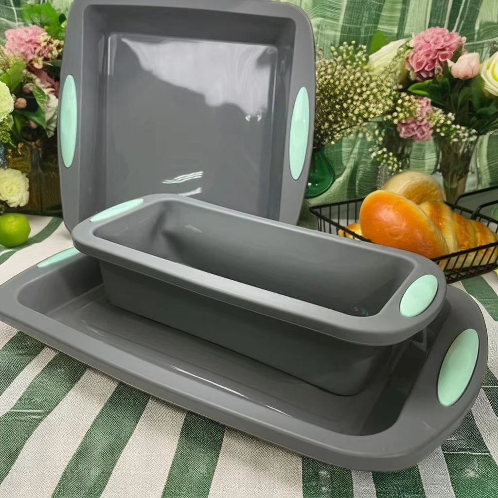 Environmentally Friendly 3D Brownie Baking Pan Silicone Cake Mold Resin DIY Tools Decorative Bakeware Food