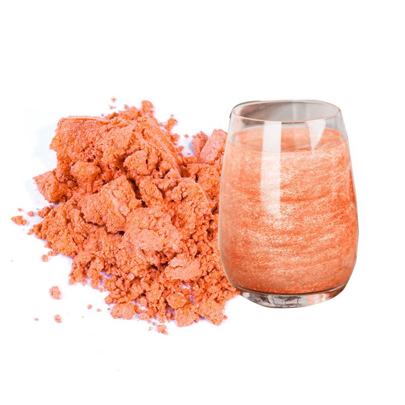 Edible Glitter food grade 10g bottle peach pink edible luster dust for drinks