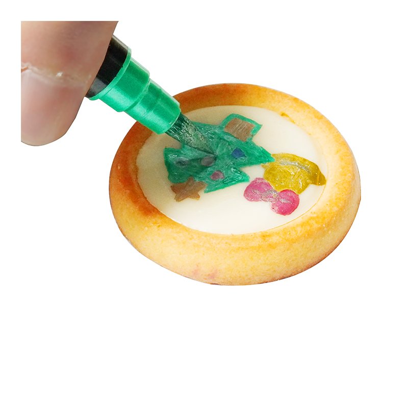 Food Grade Simmering Pens Metallic Food Coloring Markers For Cookie Cake Cupcake Fondant Baking Decorating