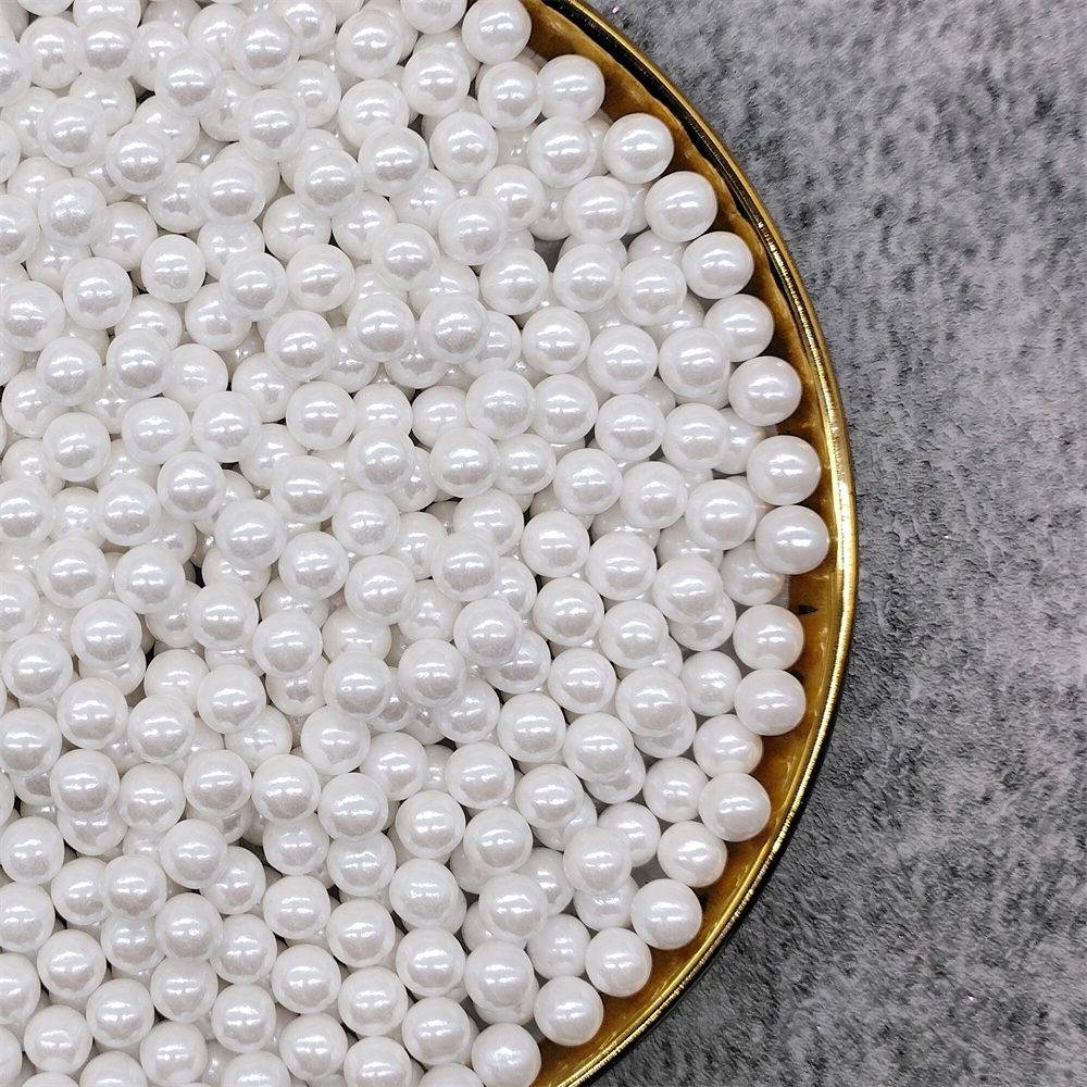 Mixed size pearls white dragees Pearl Grande 2mm 4mm 7mm 10mm 14mm