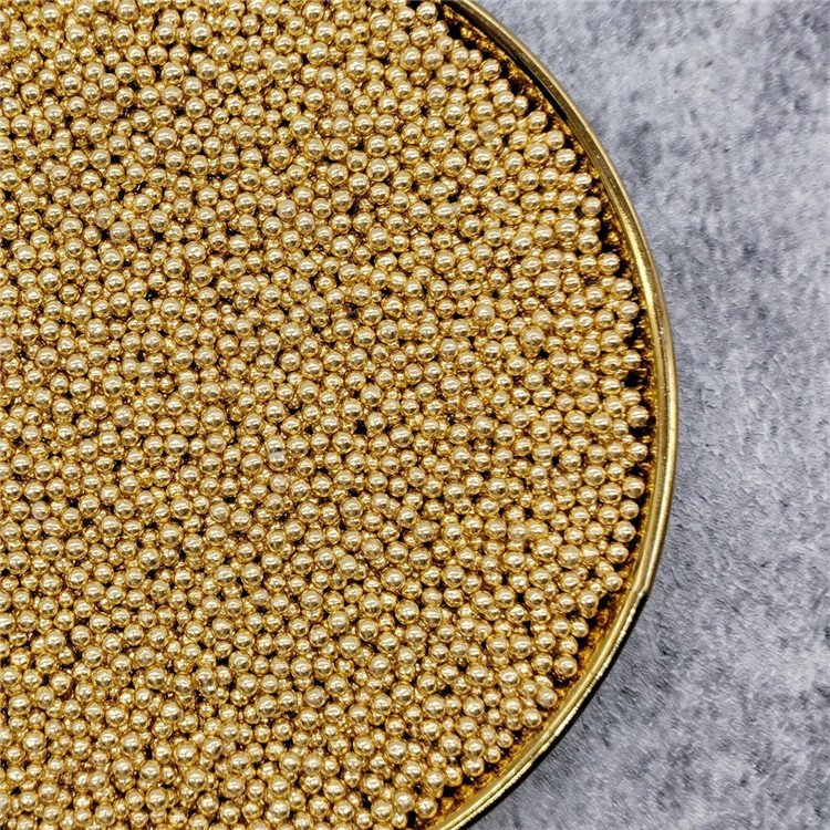 Skytop Luxury Edible Cupcake Decorated Sugar Beads Gold Sugar Needle Silver Cake Baking Sprinkles Gold Ball For Cake Decoration
