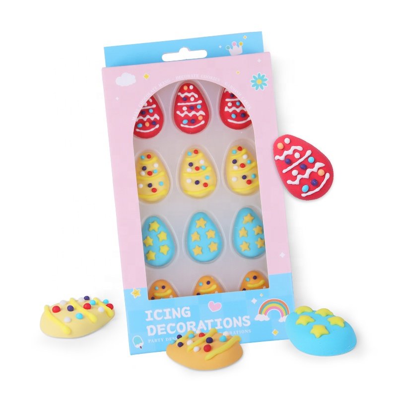 2023 colourful egges candy edible cake decorating kit bakery decoration ingredients sprinkles for easter cake decoration