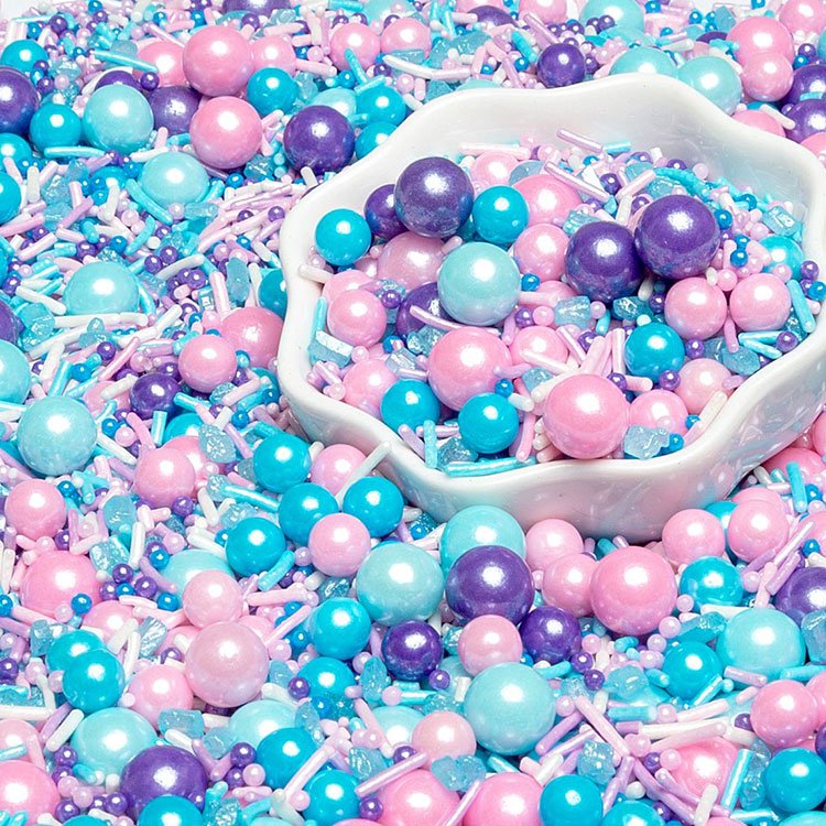 Wholesale Customized Good Quality Sugar Cake Sprinkles Edible Decoration