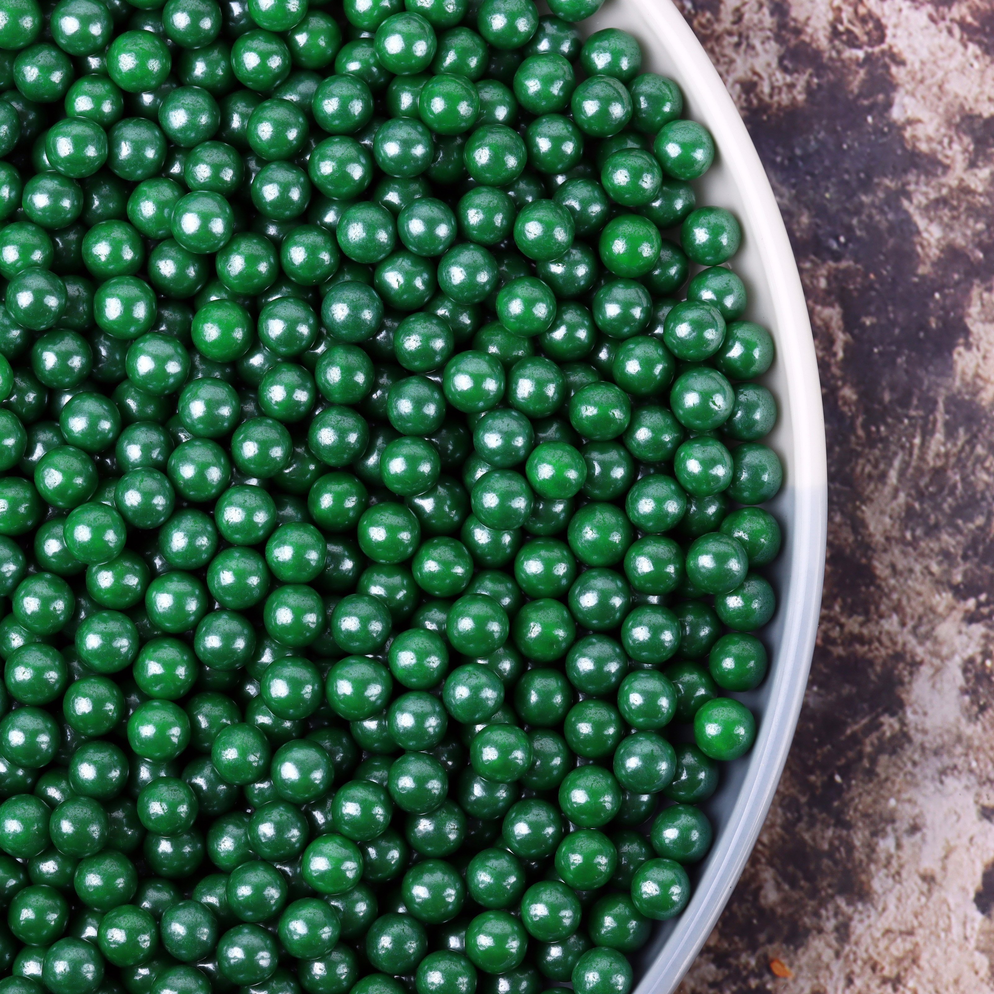 Wholesale Laser Metallic 7mm Sugar Beads Bakery Decoration Ingredients Trending Lazer Candy Sprinkles Cake Decoration for Baking