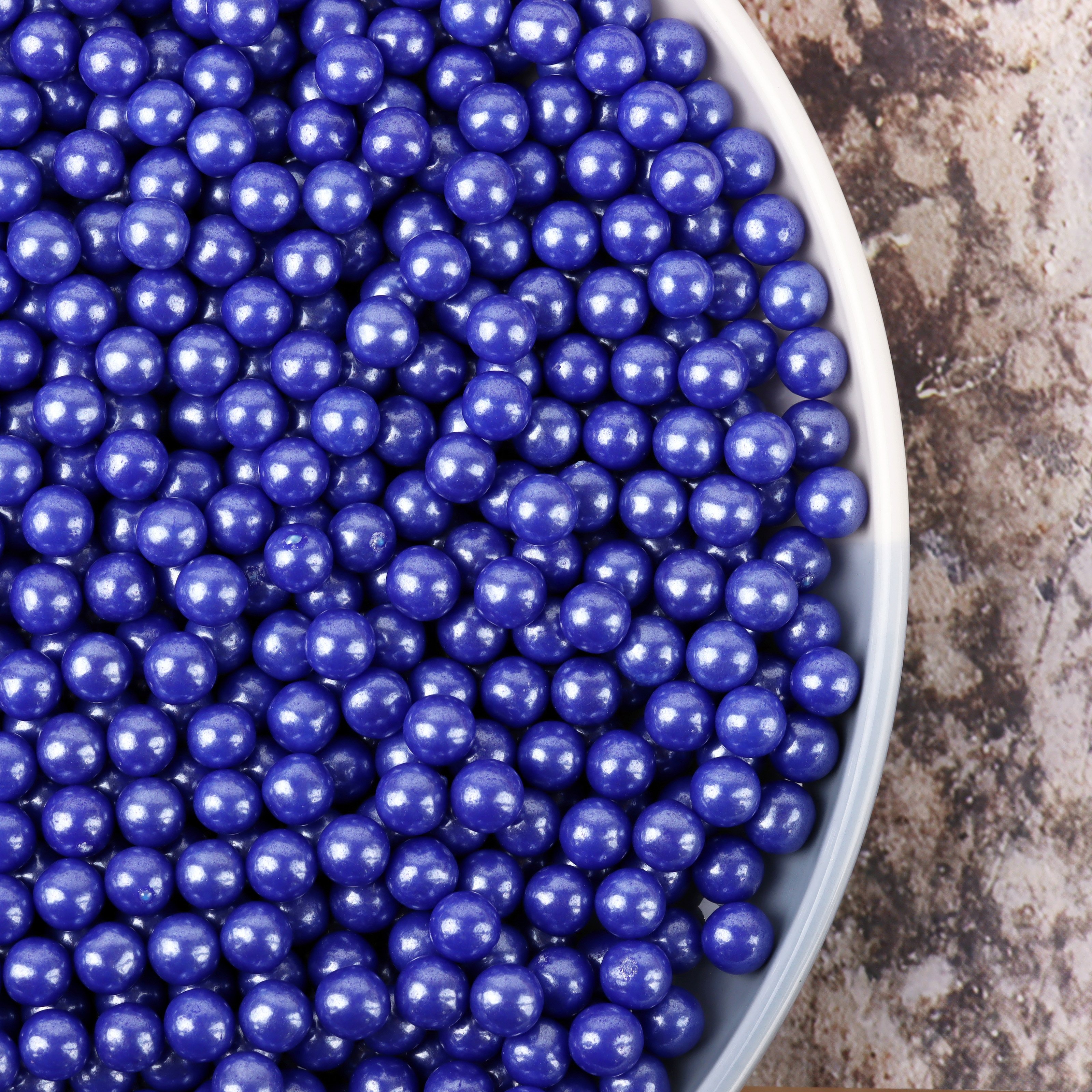 Wholesale Laser Metallic 7mm Sugar Beads Bakery Decoration Ingredients Trending Lazer Candy Sprinkles Cake Decoration for Baking