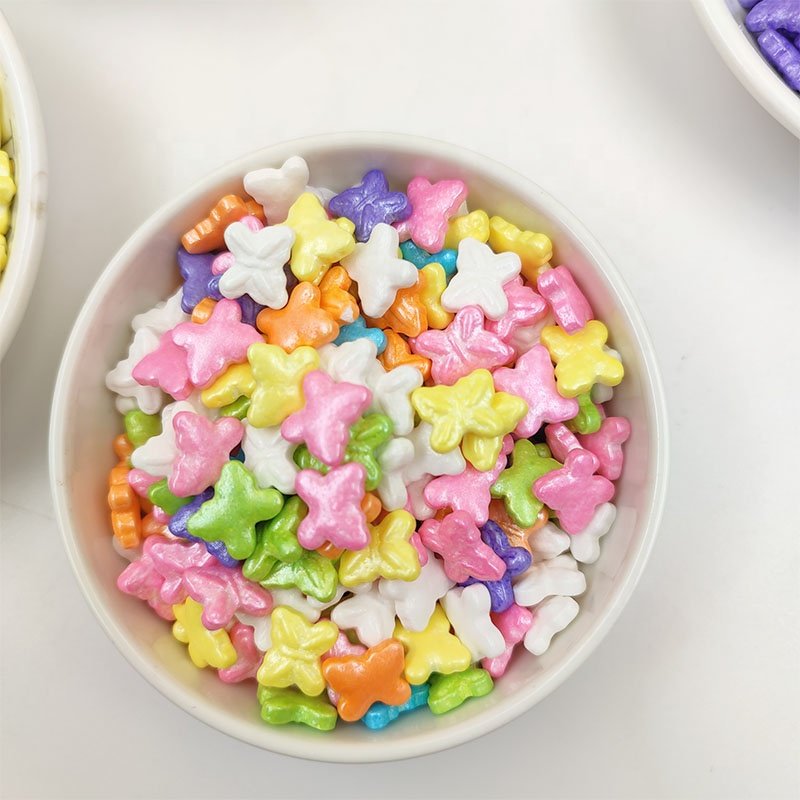 cake decorating sprinkles Fancy Cake Sprinkles edible beauty Cake candy Sprinkles Food Grade Rainbow Sprinkles for Cake