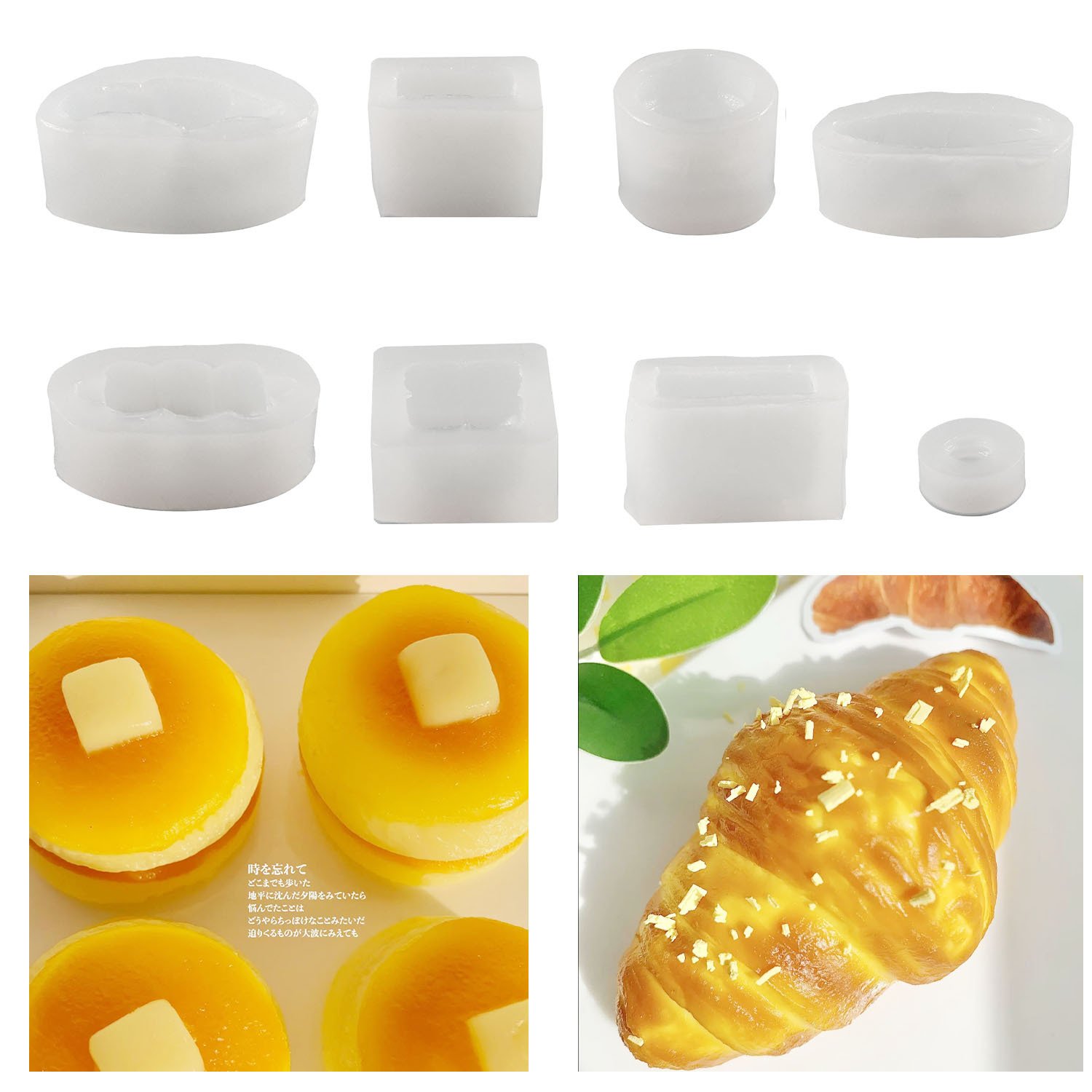 Muffin Bread Knead Gel Mold Fondant Cake Decoration Mold