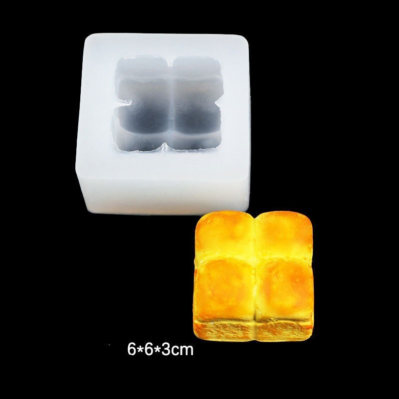 Muffin Bread Knead Gel Mold Fondant Cake Decoration Mold