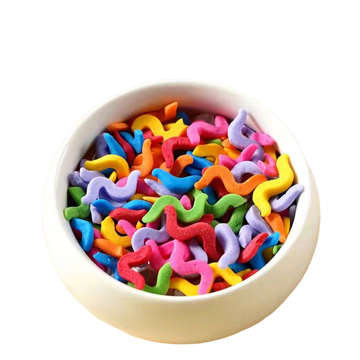 Newest colored ribbon confetti candy cake decoration sprinkle reasonable price sprinkles manufacturer for cake decorations