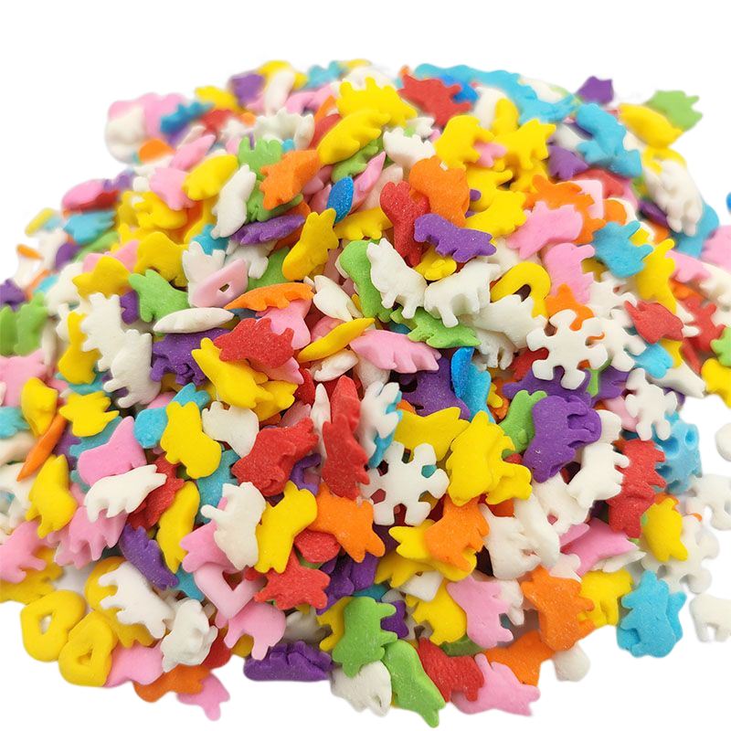 Newest colored ribbon confetti candy cake decoration sprinkle reasonable price sprinkles manufacturer for cake decorations