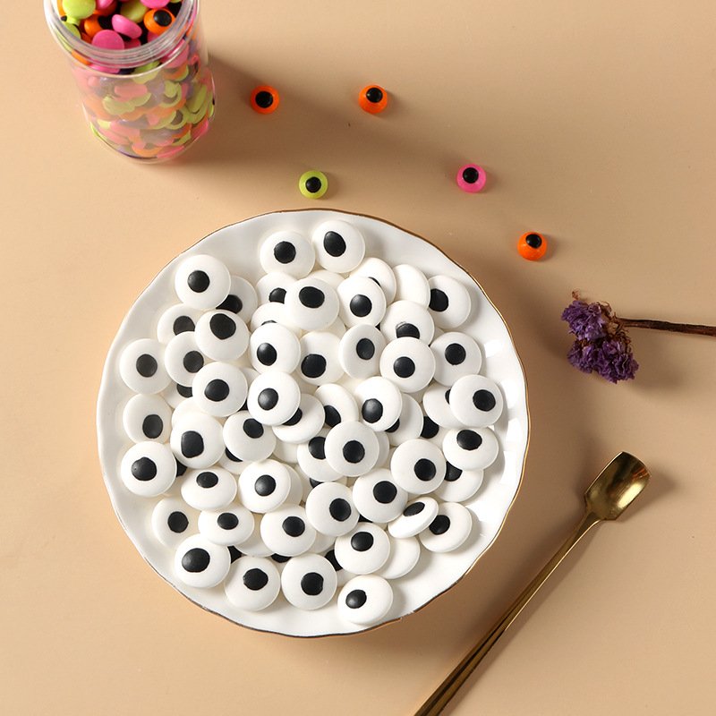 Halloween Baking Ingredients Cake Decoration Candy Edible Sugar Coloured Eyes Shaped Sprinkles