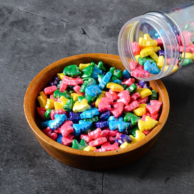 7 Colors Pearl Pressed Candy Edible Cake Topper Bakery Decoration Ingredients Candy Sprinkles Cake Decoration for Baking Art