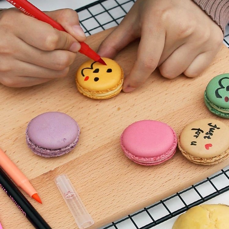 2023 New EdibleInk Marker Food Coloring Pen for Bakery Decoration