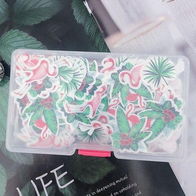 Good Selling Eatable Printed Flamingos Waffer Paper Cake Topper Edible Rice Paper for Cupcake Decoration