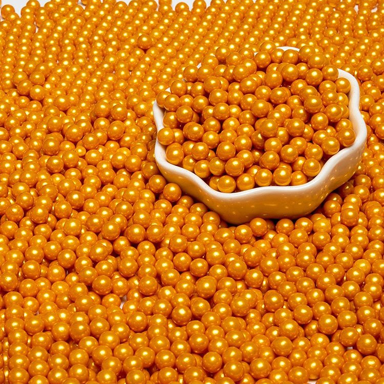 Attractive Price The Fine Quality 1 Kg Gold Edible Sprinkle For Cake Decorations