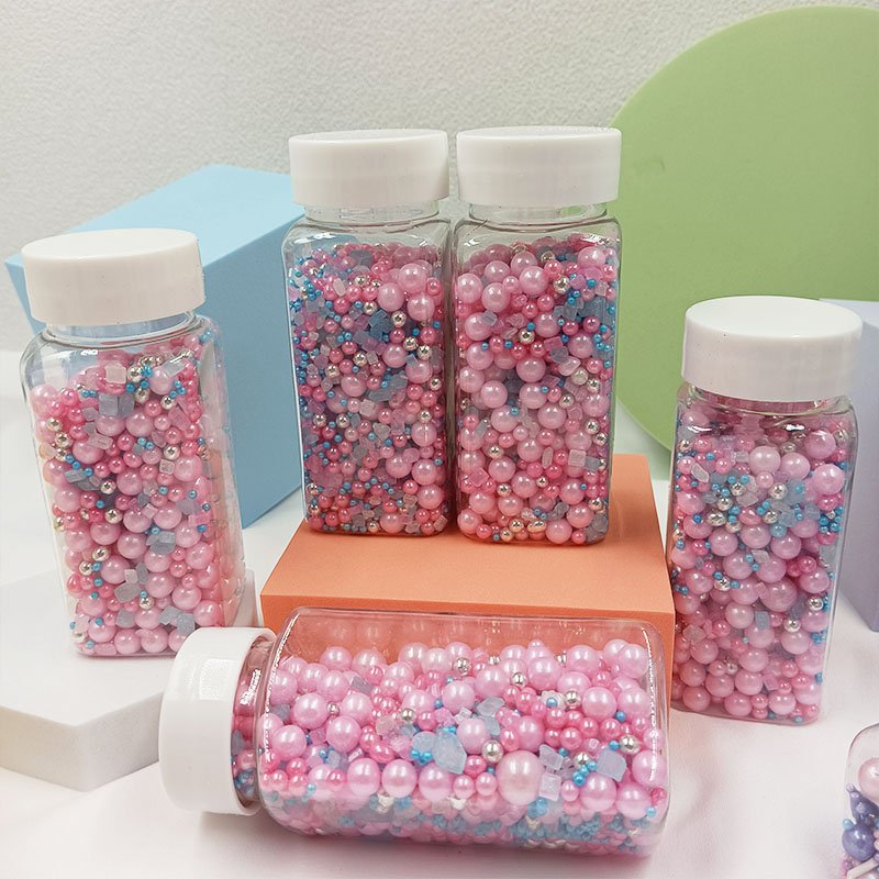 Cake Sprinkles Mixed Pearls Beads Food Coloring Bakery decoration Mix Sprinkles Cake Decorations for Baking Sprinkles