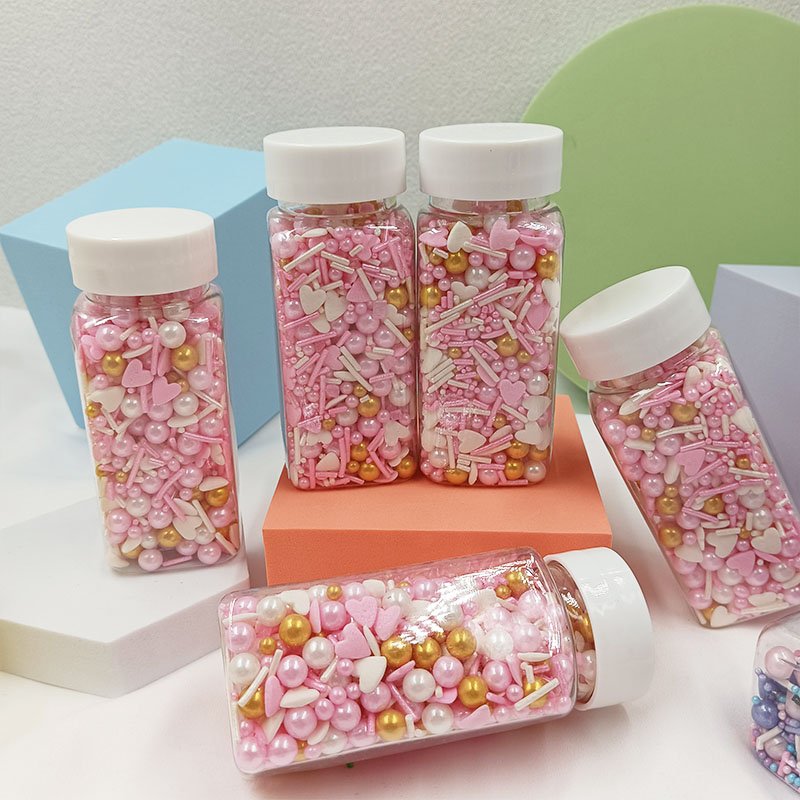Cake Sprinkles Mixed Pearls Beads Food Coloring Bakery decoration Mix Sprinkles Cake Decorations for Baking Sprinkles