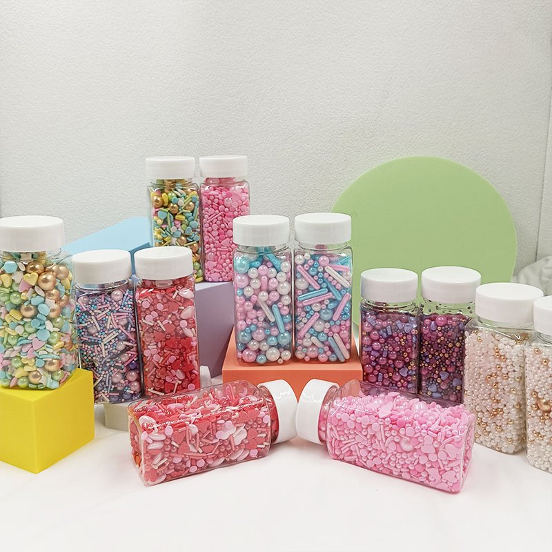 Cake Sprinkles Mixed Pearls Beads Food Coloring Bakery decoration Mix Sprinkles Cake Decorations for Baking Sprinkles
