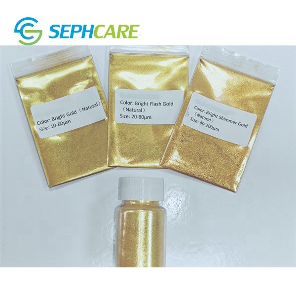 Sephcare Vegan Food Grade Edible Glitter For Drinks Shimmering Powder Food Coloring Colors For Cake Decorating