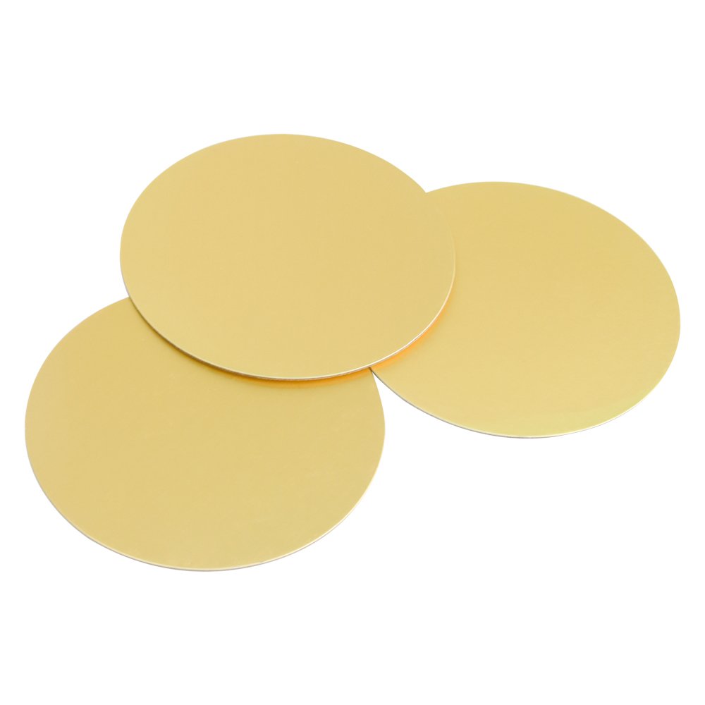 High Quality Golden Cake Board 2.5mm Round Different Size Disposable Base Cake Drum
