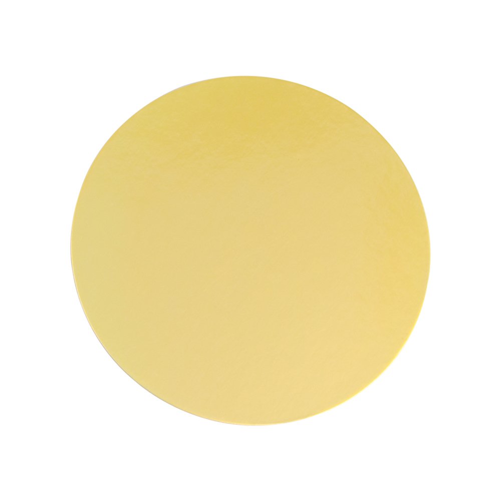 High Quality Golden Cake Board 2.5mm Round Different Size Disposable Base Cake Drum