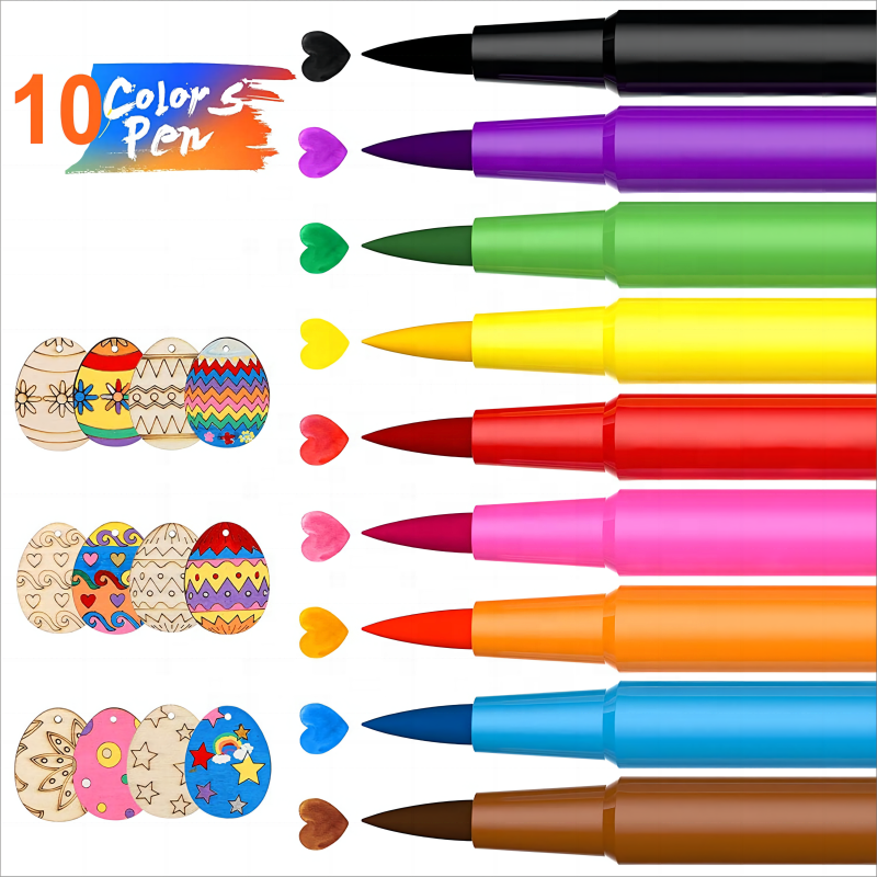Food Coloring Pens Double Sided Food Grade Edible Marker Gourmet Writers for Decorating Fondant Cakes Cookies