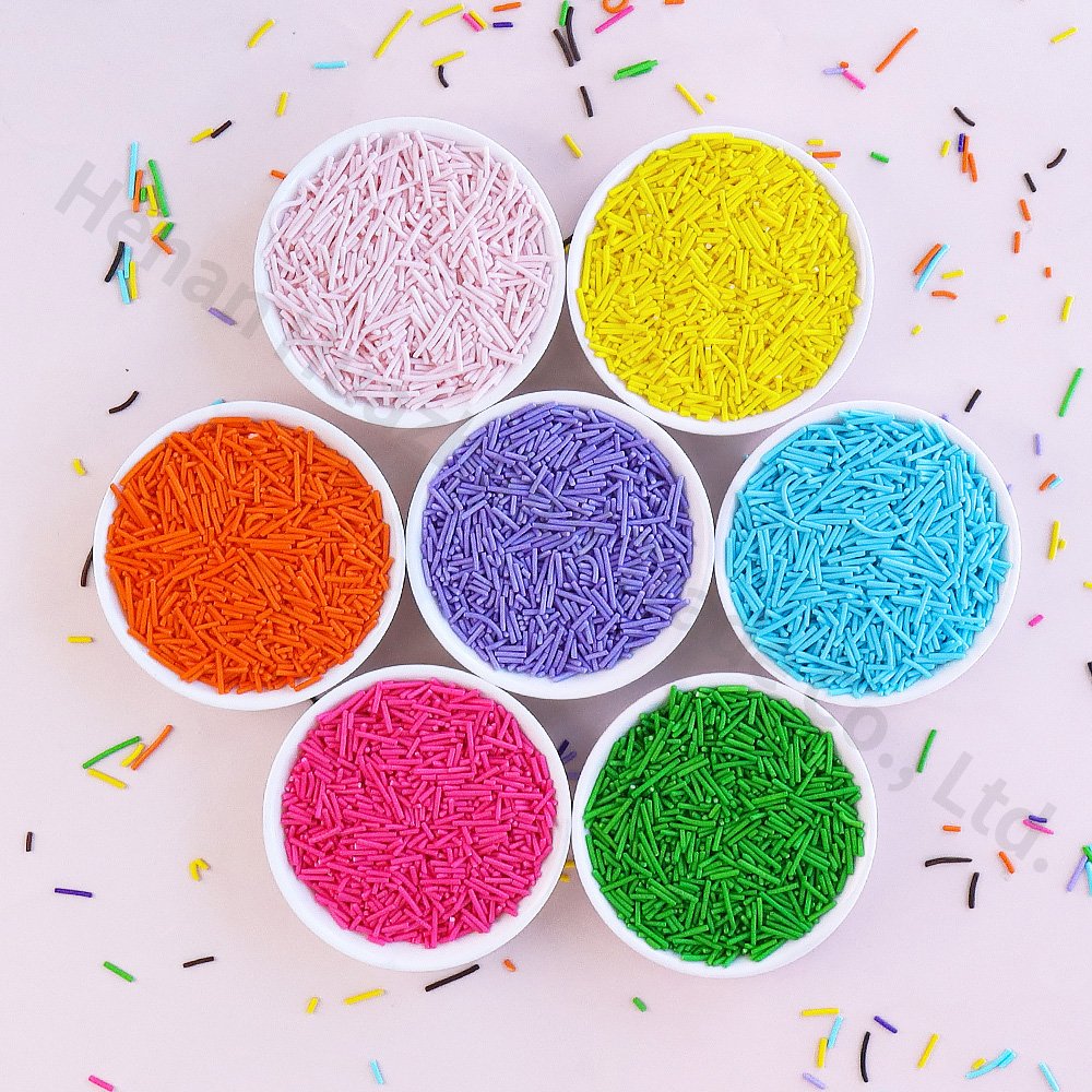 12colors Cake Sprinkles Jimmies Sprinkles Cookie ice cream For home DIY cake sprinkles sugar pearl Edible Candy Sprinkles